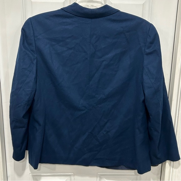 VTG Pendleton Women’s Blazer, Pure Virgin Wool, navy blue, plus Size 16W - Picture 5 of 7